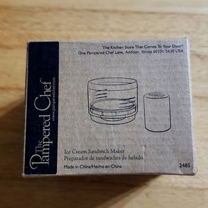 The Pampered Chef ice cream sandwich maker